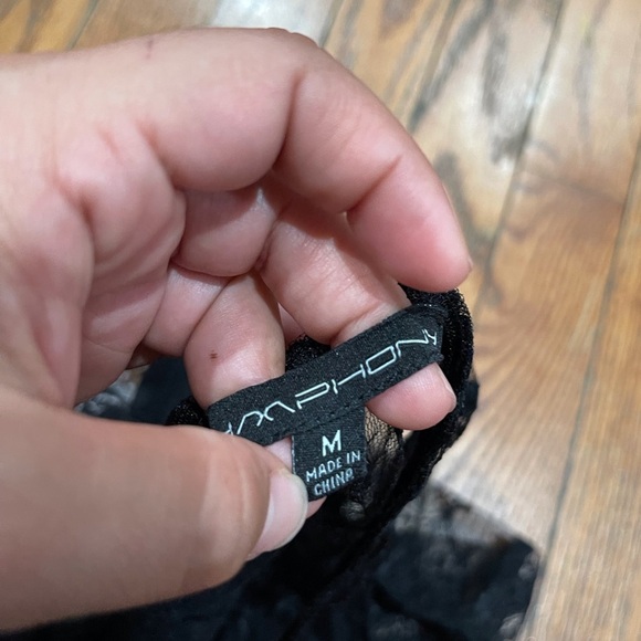 Symphony Black Lace Dress - Picture 11 of 15